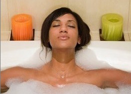WOMAN BATH-HELLO BEAUTIFUL