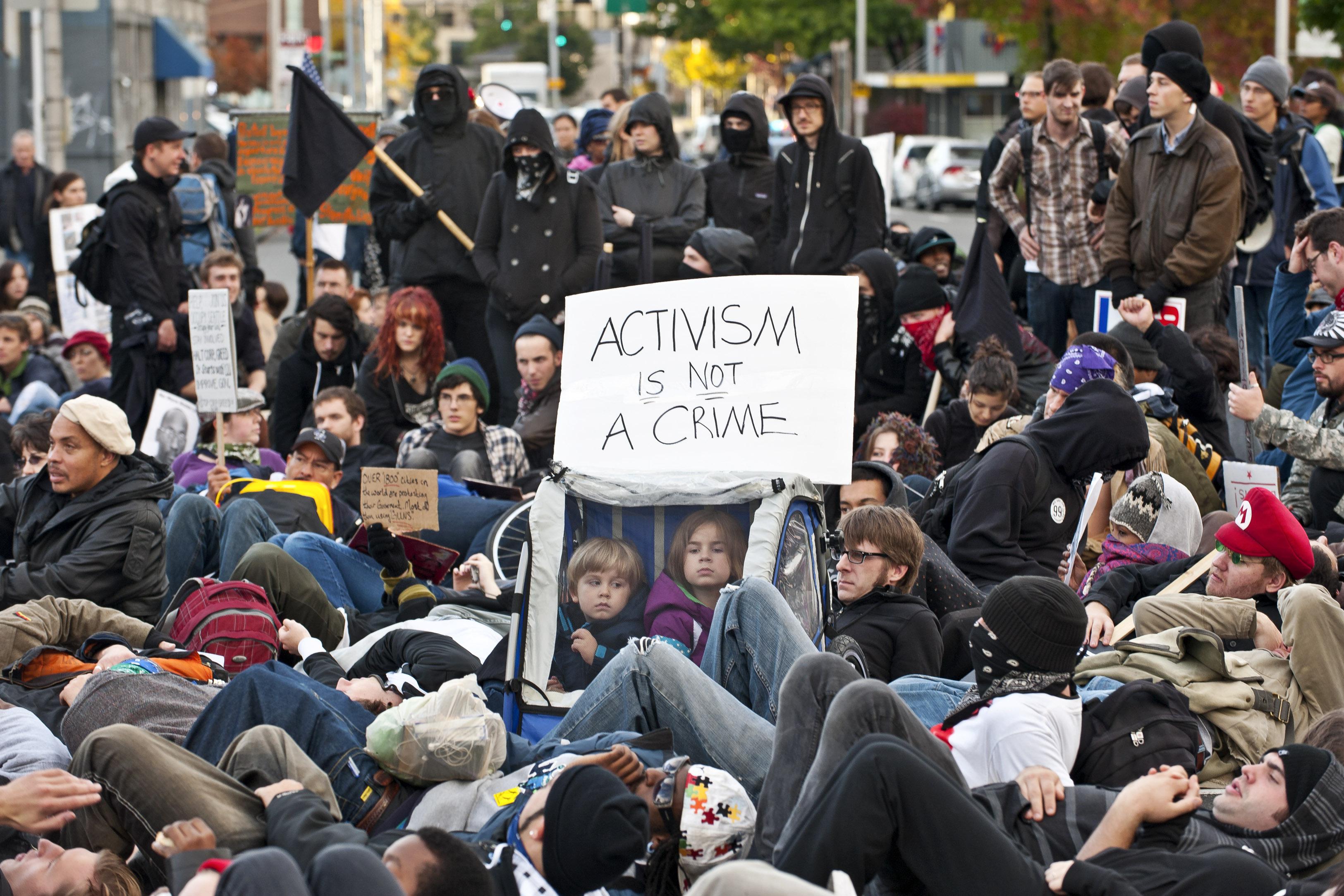 Occupy Seattle Protesters Join Police Brutality March