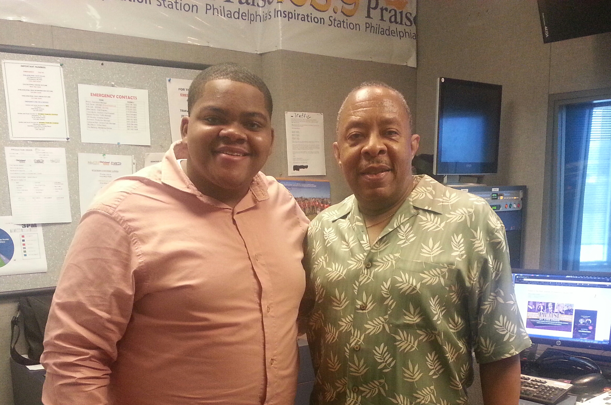 Geoffrey Golden At Praise 103.9 Philly #1