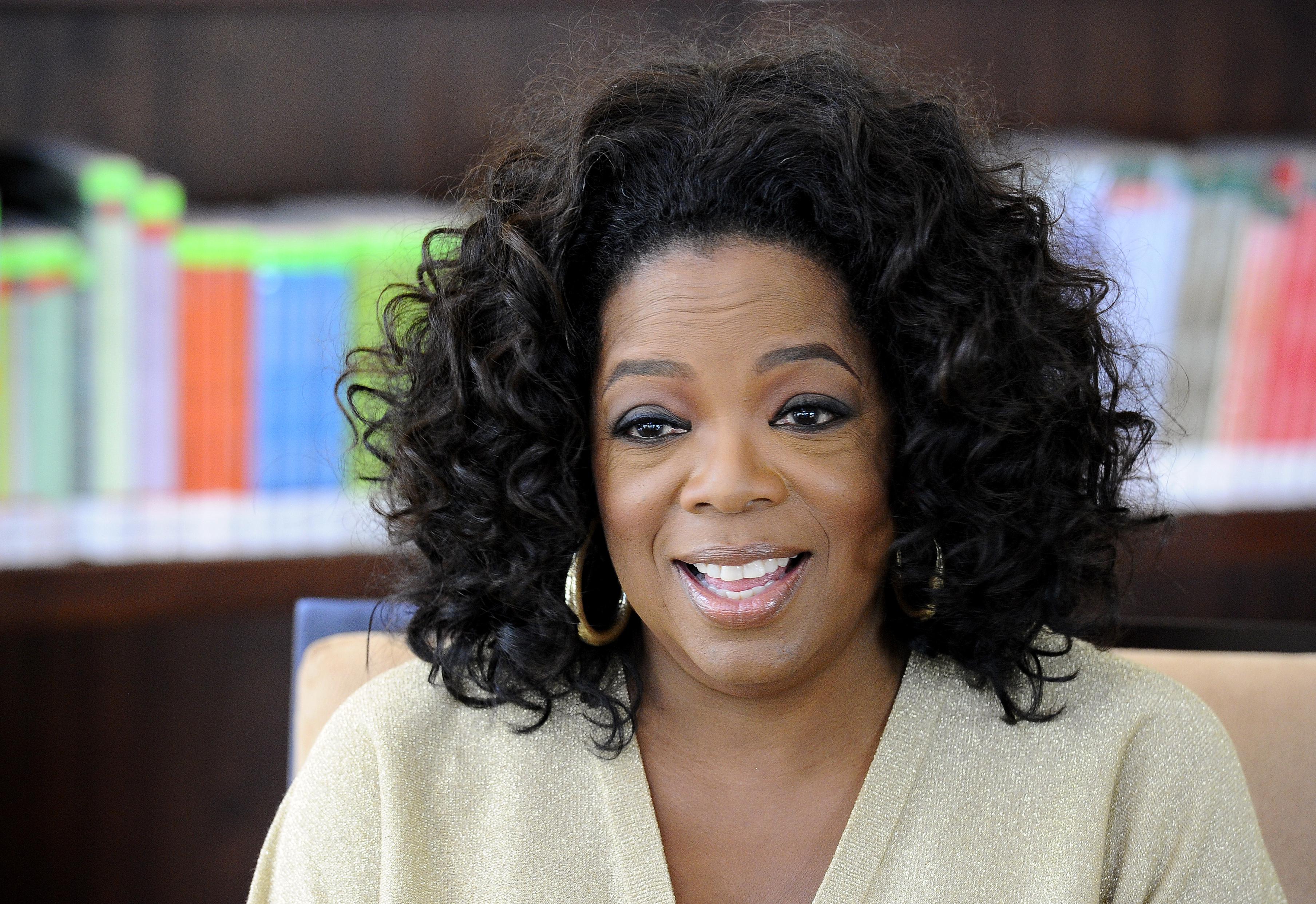 US talk show queen Oprah Winfrey answers