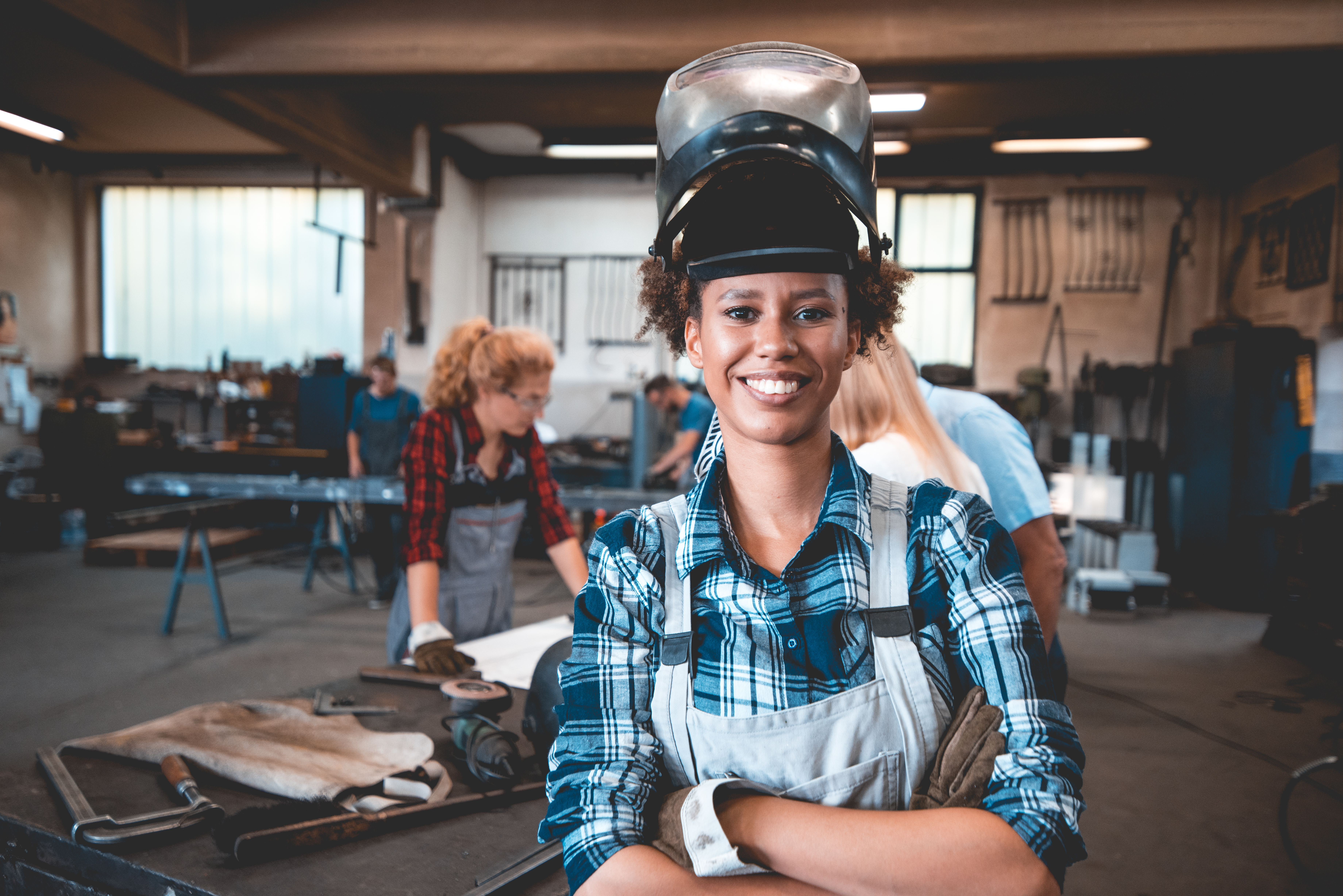 I'm great at welding