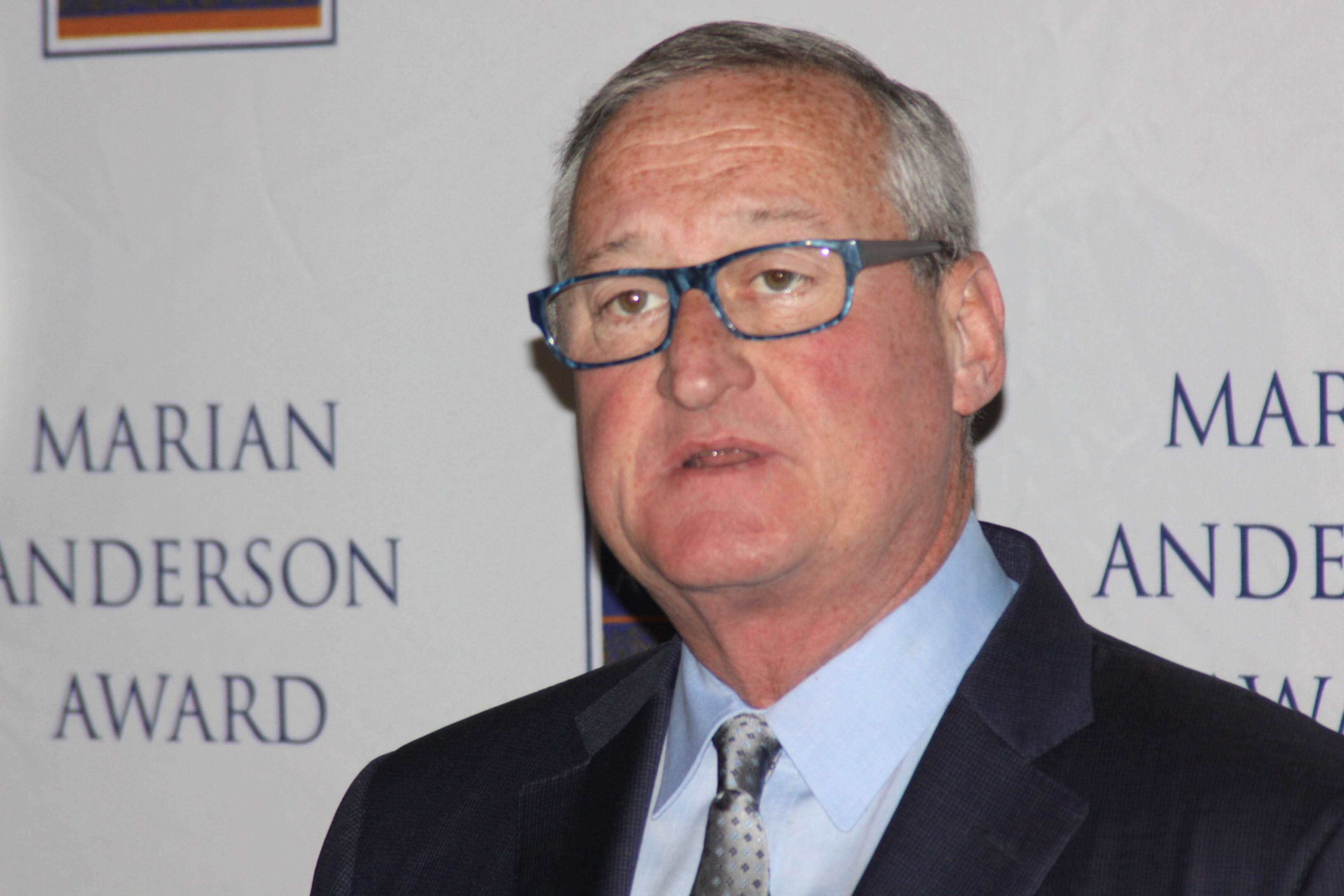 Mayor Jim Kenney announces Queen Latifah as the 2018 Marian Anderson Award recipient