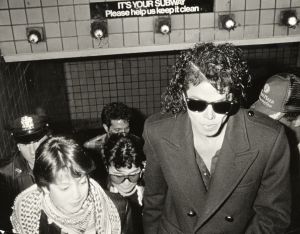 Filming Video for 'Bad' - November 28, 1986